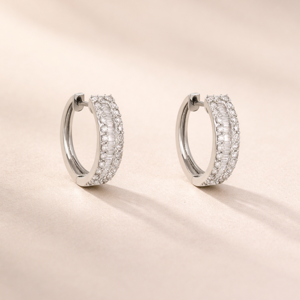 Livia M Hoop Earring