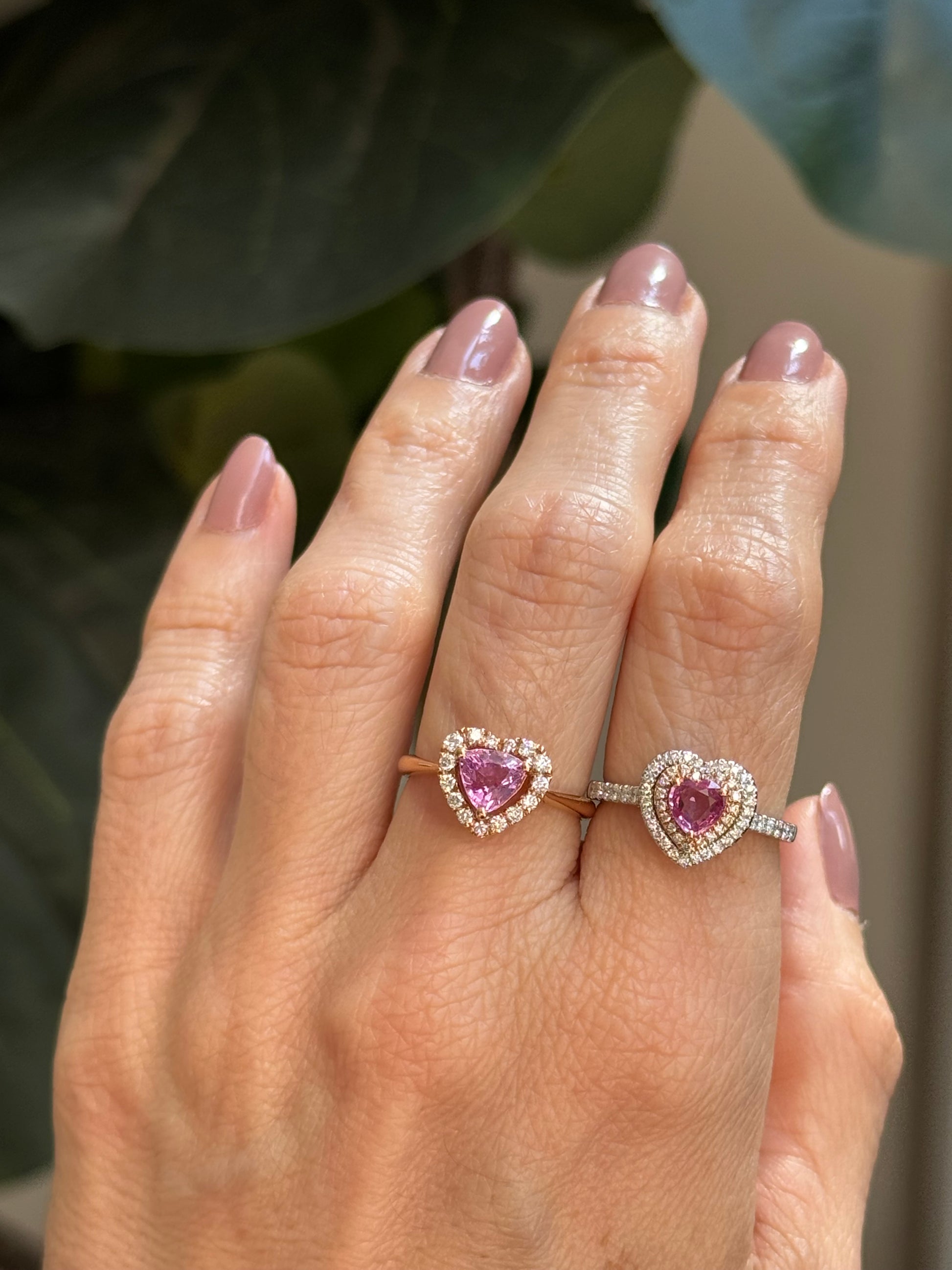 Blush Heart Ring