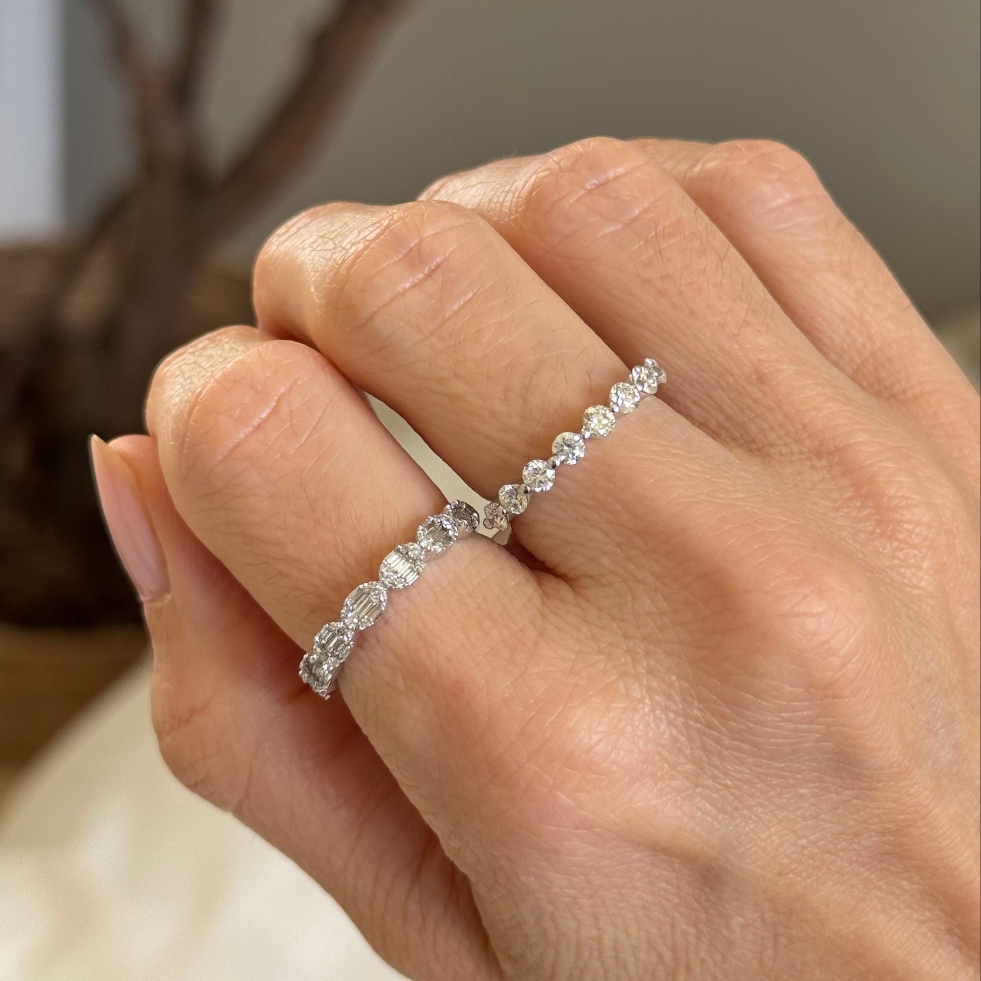 Alice Half-Eternity Ring