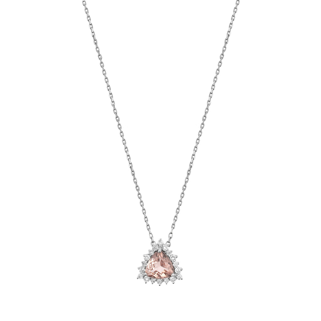 Colar Morganita Trillion