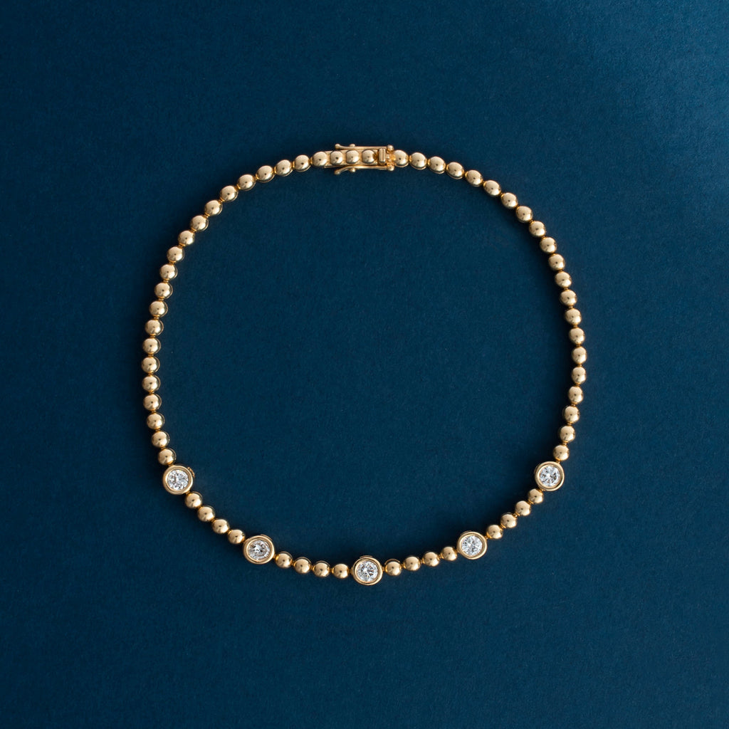 Pulseira Sphere ouro amarelo