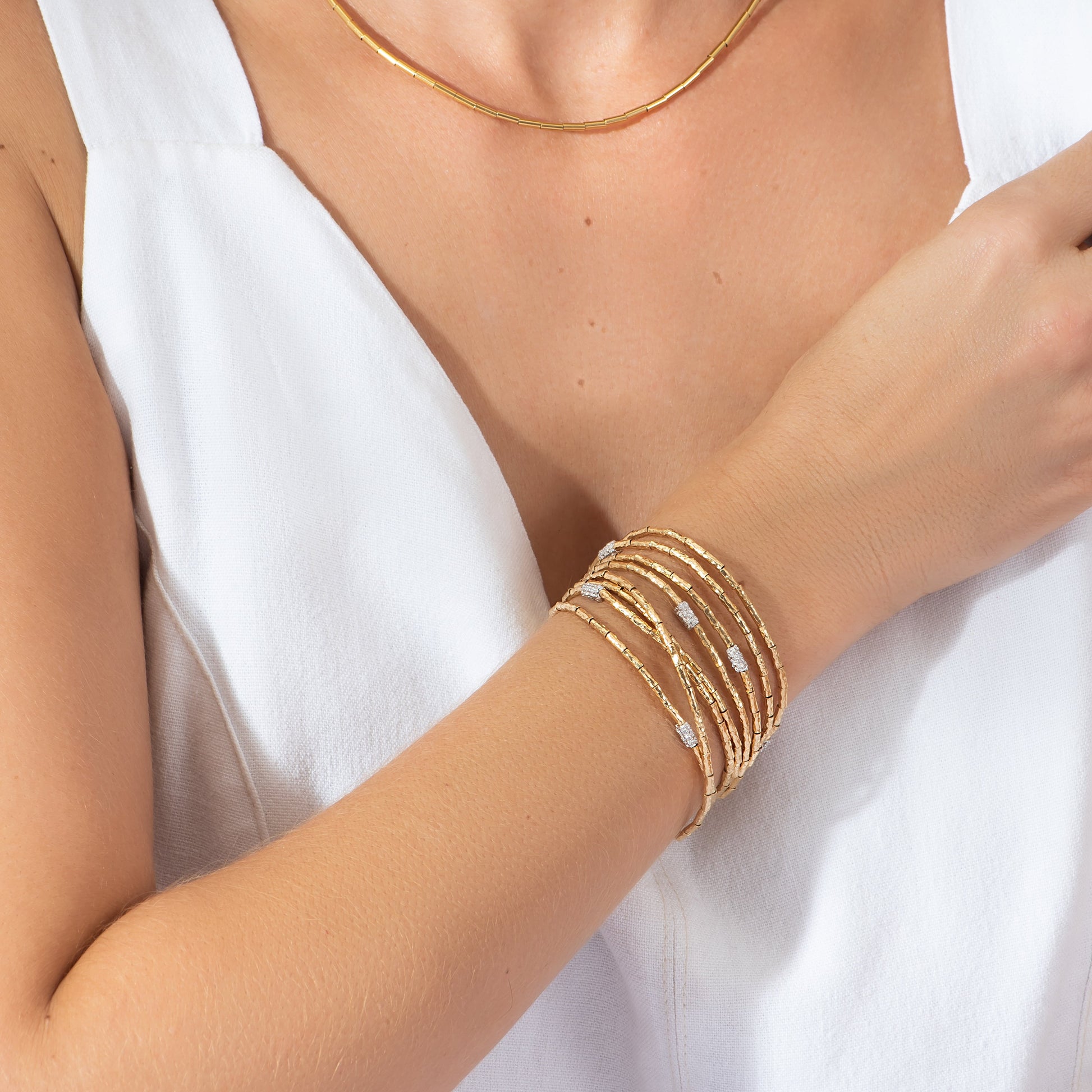 Colar/Pulseira Laps - Texturizado