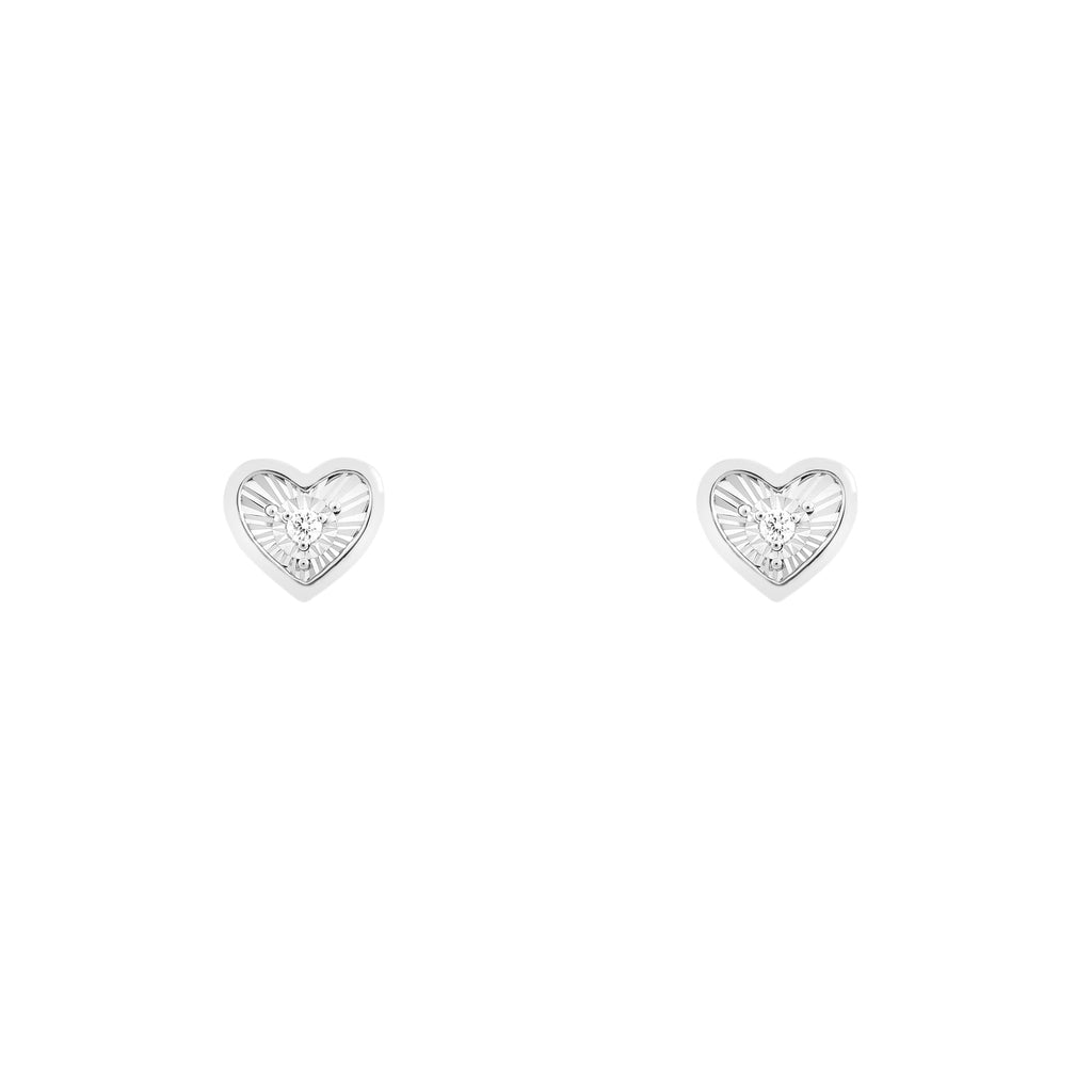 Brinco Mini Heart Stud