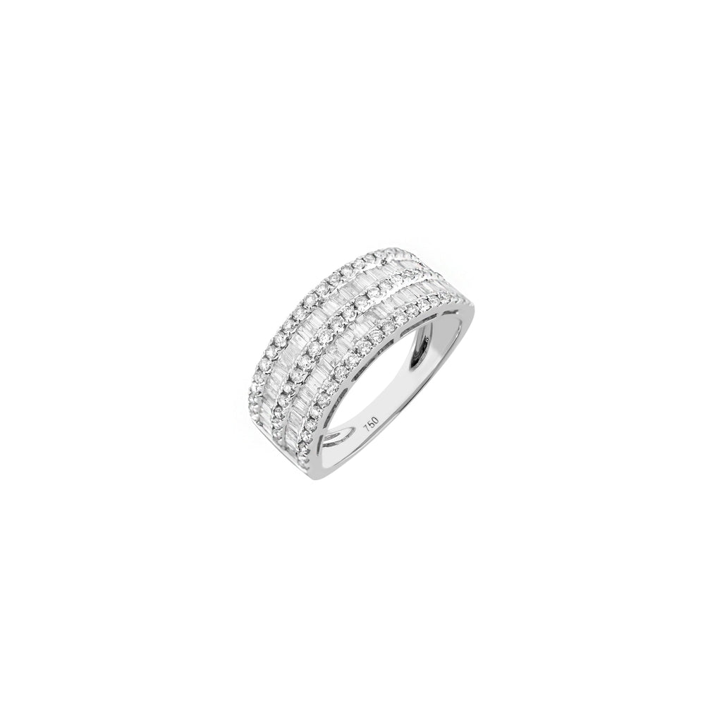 Trinity Half Eternity Ring